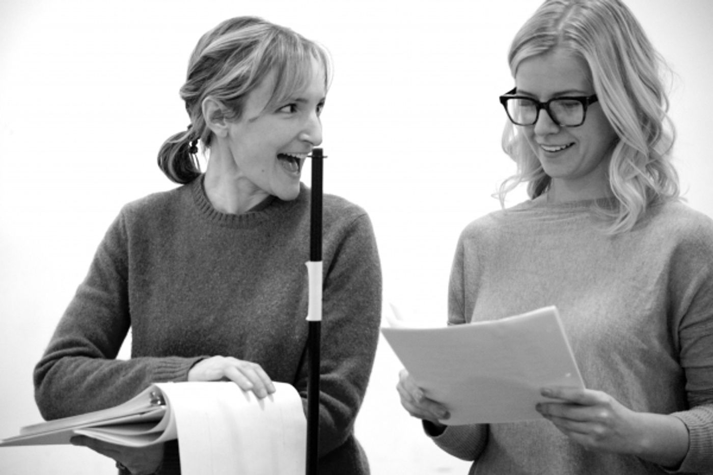 Photo Flash: In Rehearsal for Bucks County's IT'S A WONDERFUL LIFE: A LIVE RADIO PLAY  Image