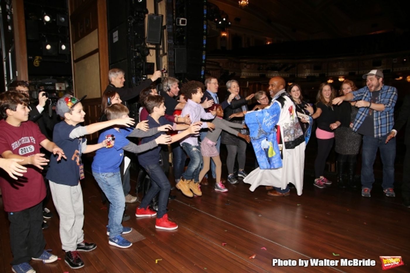 Exclusive Photo Coverage: Go Inside the SCHOOL OF ROCK Gypsy Robe Ceremony!  Image