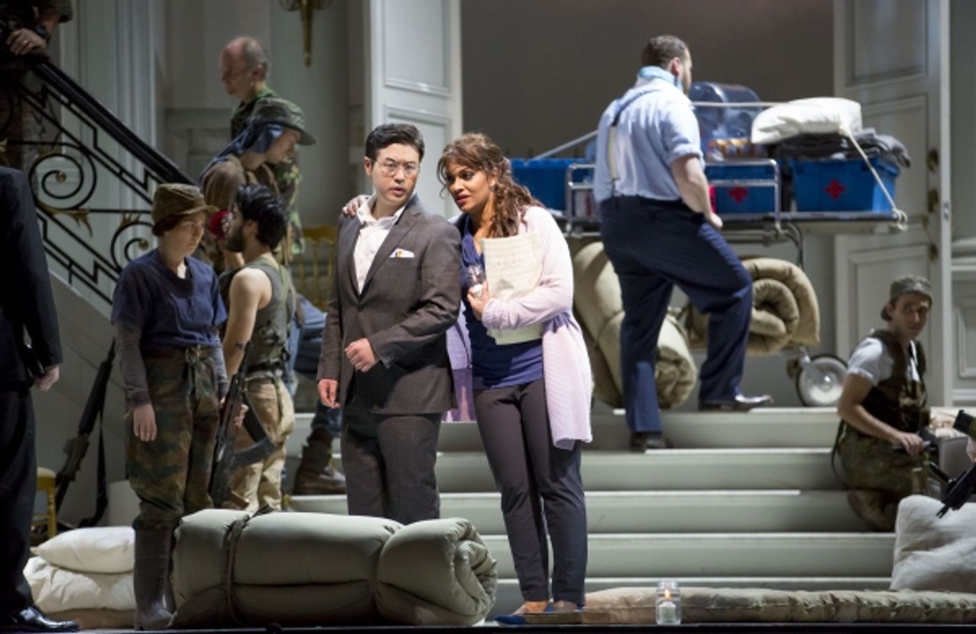 Photo Flash: First Look at Jeongcheol Cha, Andrew Stenson, J'nai Bridges & More in Chicago Lyric Opera's BEL CANTO  Image