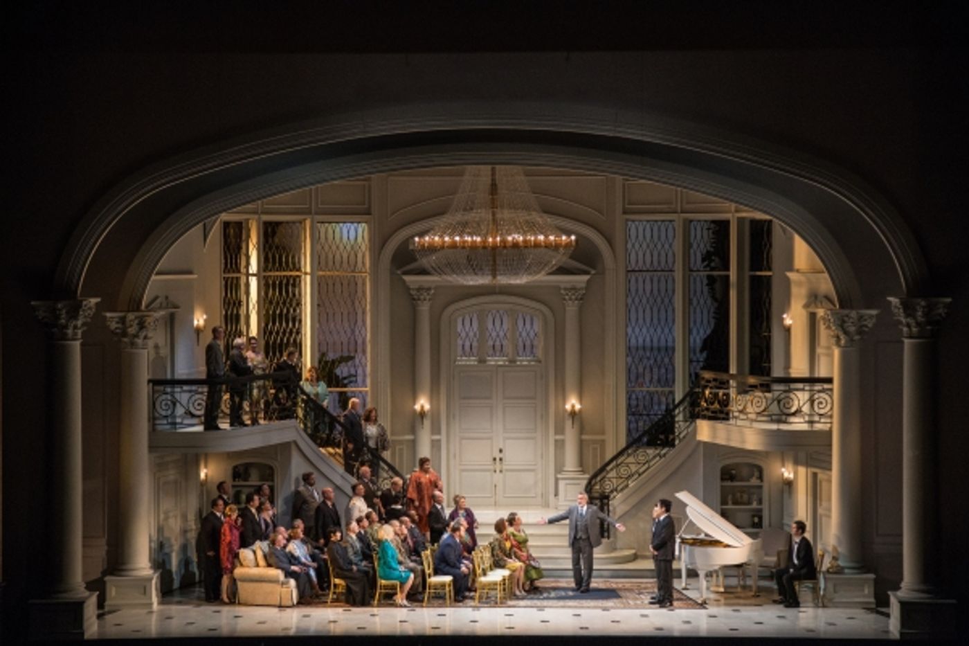 Photo Flash: First Look at Jeongcheol Cha, Andrew Stenson, J'nai Bridges & More in Chicago Lyric Opera's BEL CANTO  Image