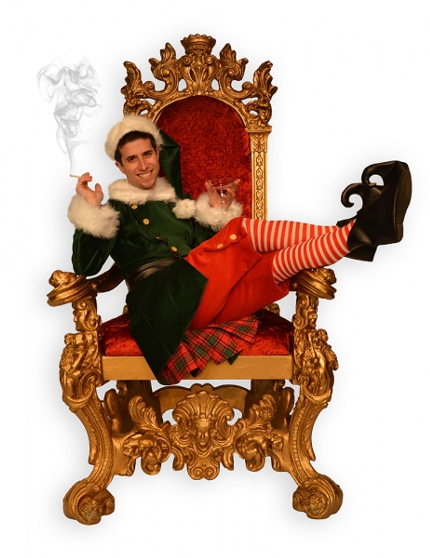 Photo Flash: First Look at Castle Craig's SANTALAND DIARIES  Image