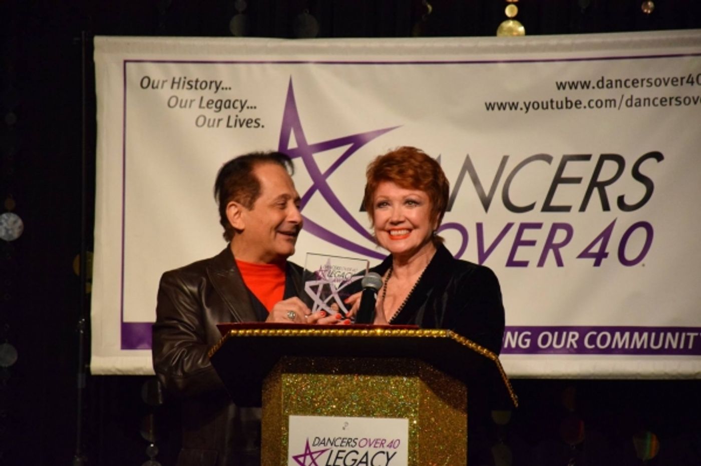 Photo Flash: Donna McKechnie, Tony Sheldon and More at Dancers Over 40's 2015 Legacy Awards  Image