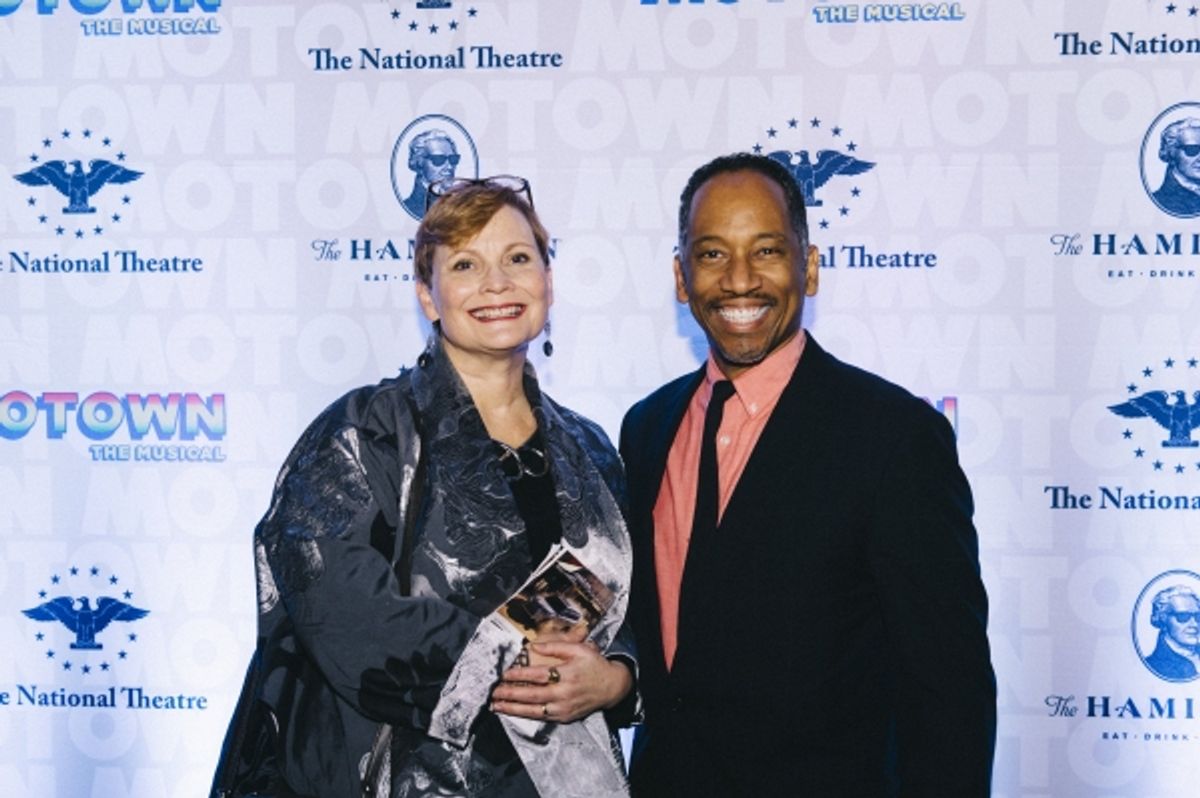 Arena Stage''s Anita Maynard-Losh and Robert Barry Fleming  at 