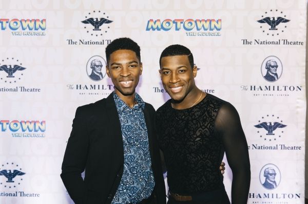 Galen J. Williams and Elijah Ahmad Lewis, from the cast of MOTOWN THE MUSICAL Photo