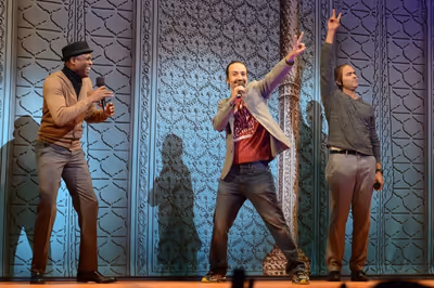 The company of KINKY BOOTS took honors for best onstage presentation for a freestyle  Photo