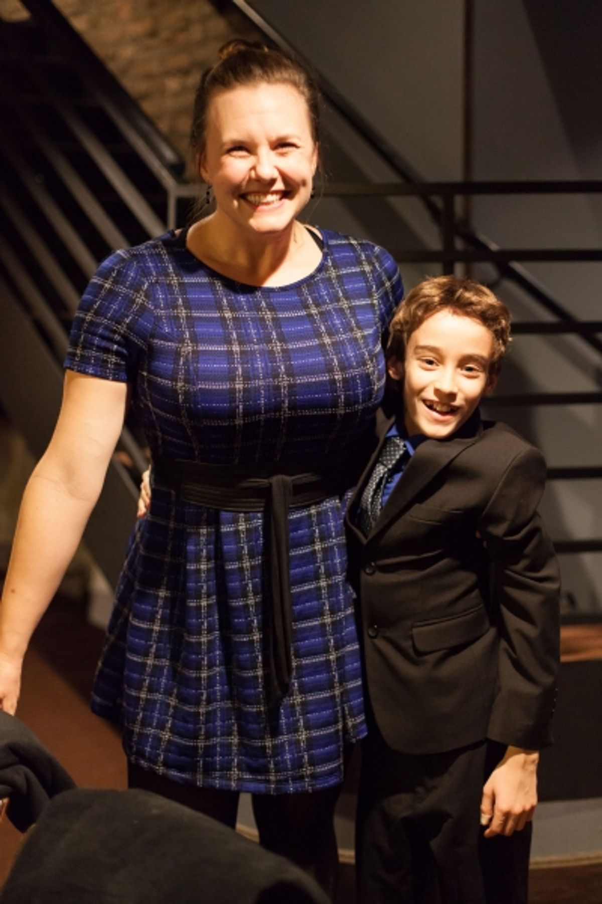 Brianna Borger (Alma) and Peyton Owen (Karl) at 