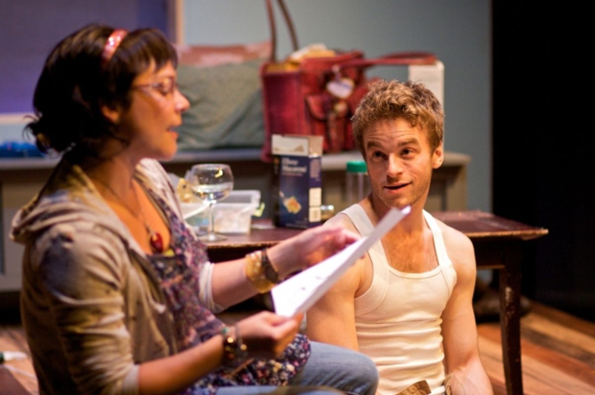 Elizabeth Ledo and Patrick Andrews at 