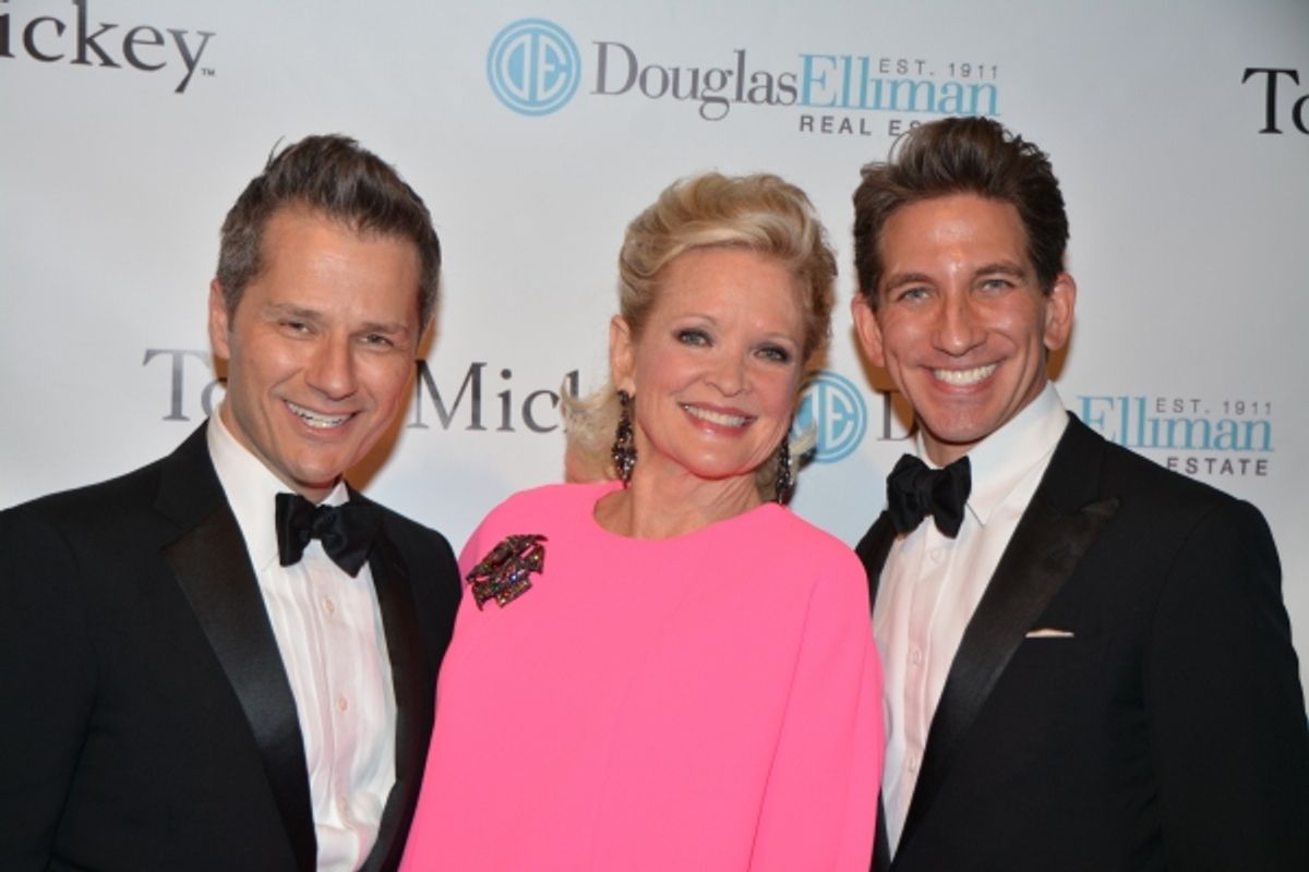 Tom Postilio Christine Ebersole and Mickey Conlon at 