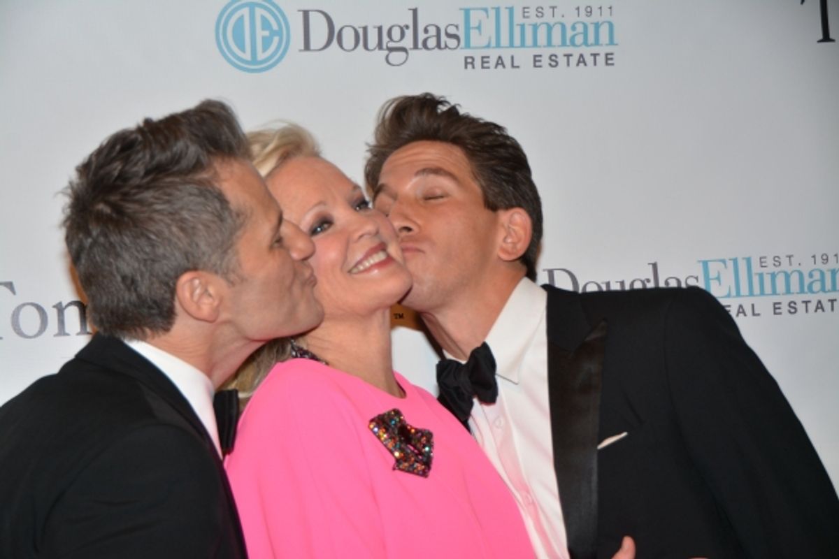 Tom Postilio, Christine Ebersole and Mickey Conlon at 