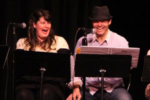 Lauren Elder & Bobby Cronin make it look fun. Photo