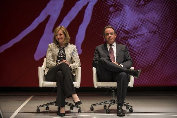 Mary Beth Fisher, Tom Irwin Photo