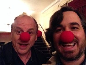 Producer Douglas Denoff with Brian ''Q'' Quinn @ BroadwayWorld Producer Douglas Denoff with Brian ''Q'' Quinn Photo