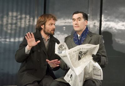 Alec Newman (Kerner) and Tim McMullan (Blair) Photo