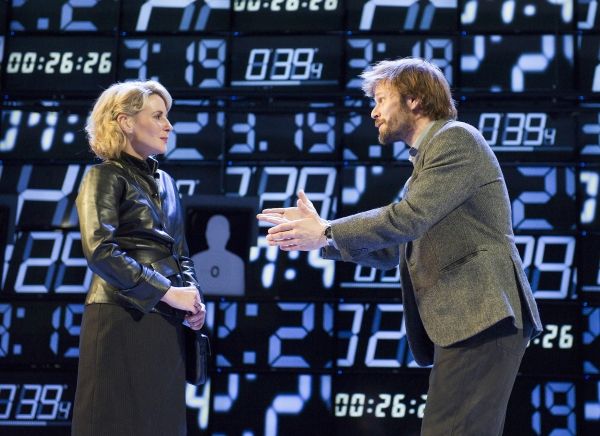 Lisa Dillon (Hapgood) and Alec Newman (Kerner)  Photo