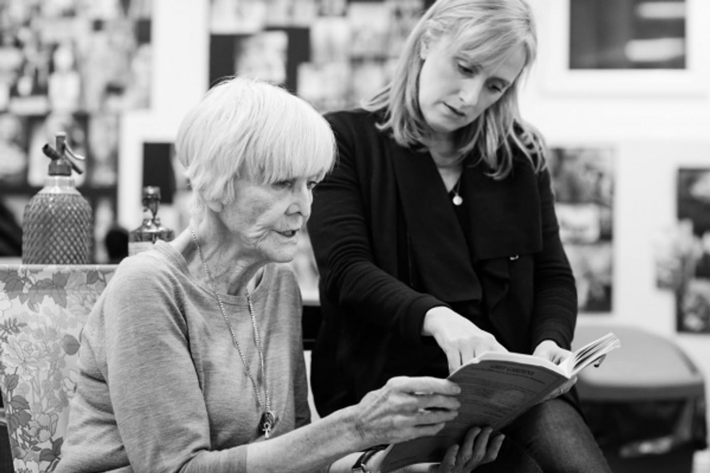 Photo Flash: In Rehearsal for GREY GARDENS European Premiere with Jenna Russell & Sheila Hancock Photo Flash: In Rehearsal for GREY GARDENS European Premiere with Jenna Russell & Sheila Hancock Image