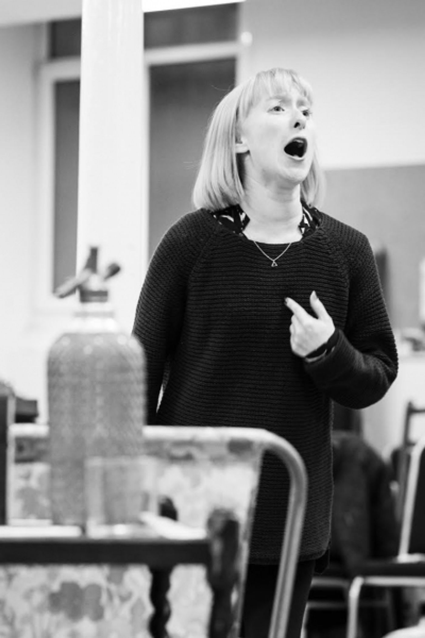 Photo Flash: In Rehearsal for GREY GARDENS European Premiere with Jenna Russell & Sheila Hancock Photo Flash: In Rehearsal for GREY GARDENS European Premiere with Jenna Russell & Sheila Hancock Image