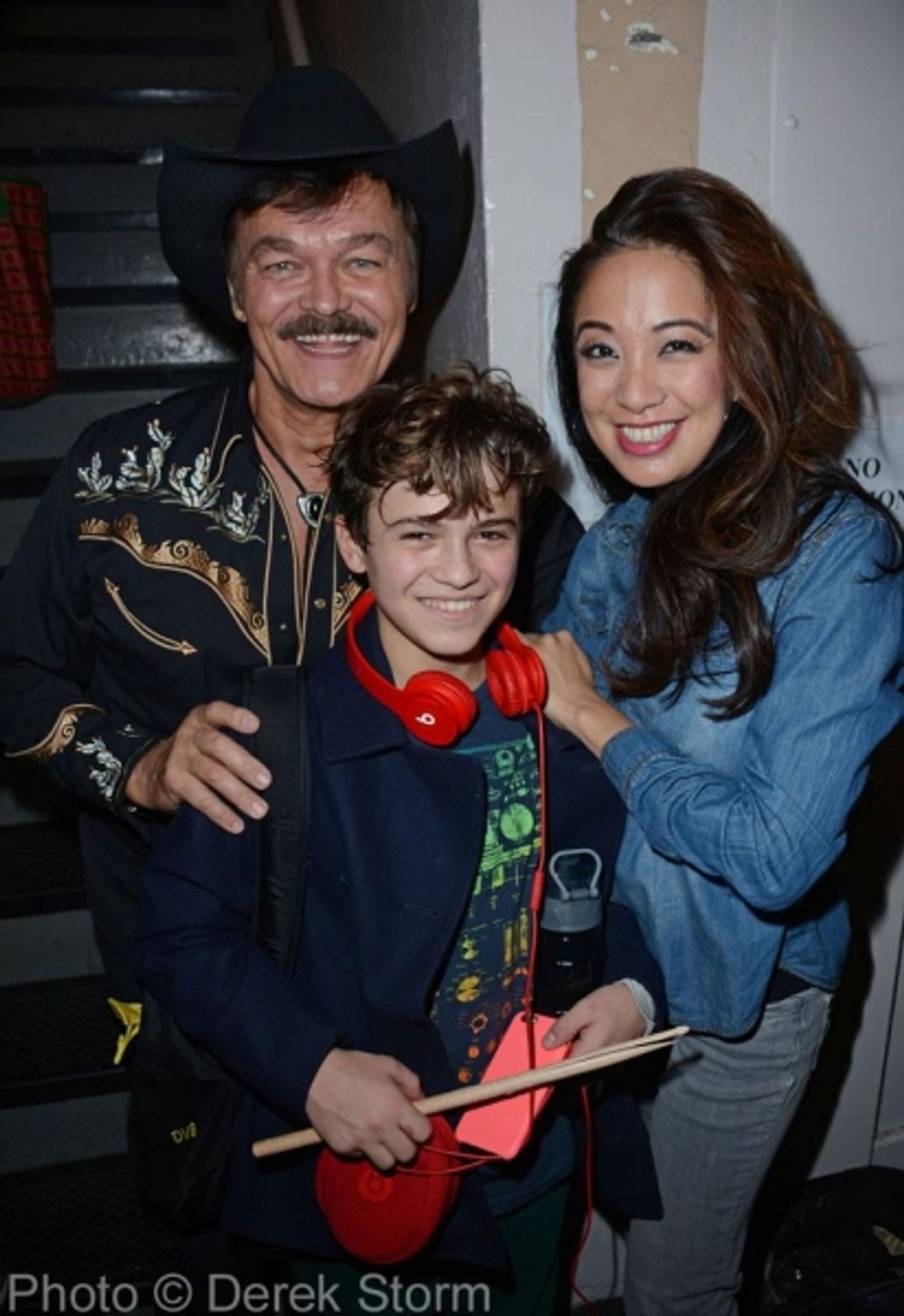 Photo Flash: Village People's Randy Jones Visits SCHOOL OF ROCK on Broadway  Image