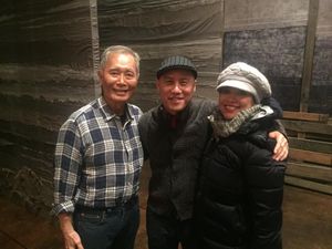 George Takei, BD Wong, Lea Salonga Photo