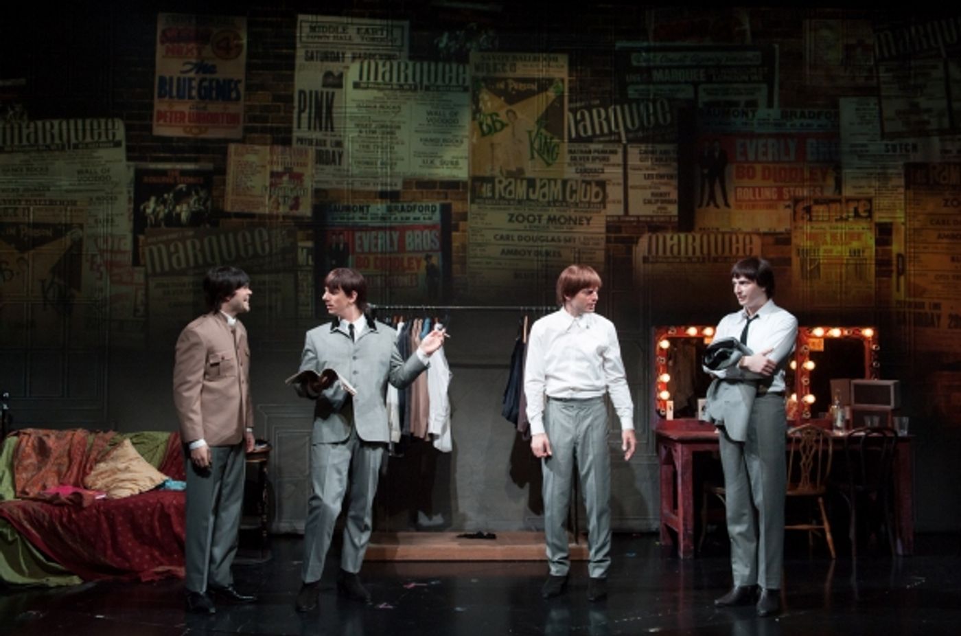 Photo Flash: First Look at Justin Kirk, Nicole Parker & More in Billie Joe Armstrong's THESE PAPER BULLETS Off-Broadway  Image