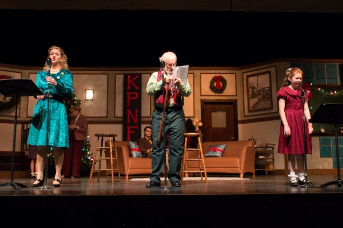 Photo Coverage: First look at Westerville Parks and Recreation Civic Theatre's A MIRACLE ON 34TH STREET CLASSIC RADIOCAST  Image