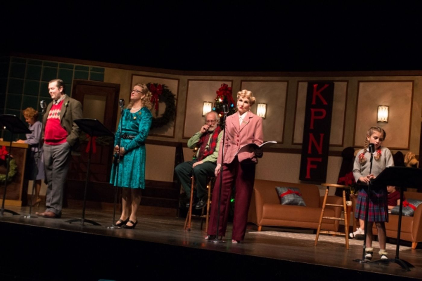 Photo Coverage: First look at Westerville Parks and Recreation Civic Theatre's A MIRACLE ON 34TH STREET CLASSIC RADIOCAST  Image