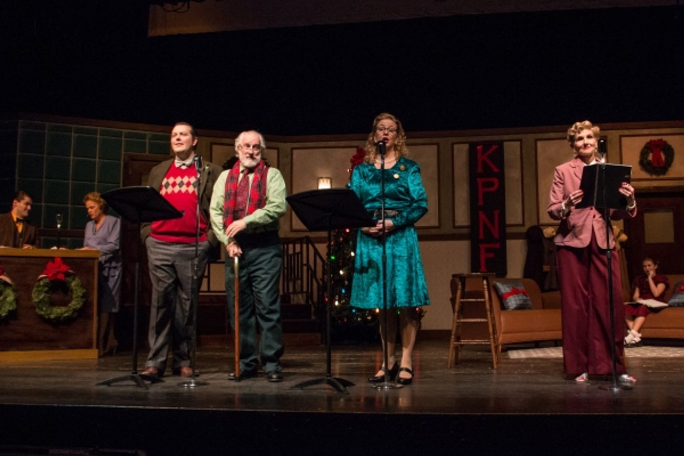 Photo Coverage: First look at Westerville Parks and Recreation Civic Theatre's A MIRACLE ON 34TH STREET CLASSIC RADIOCAST  Image