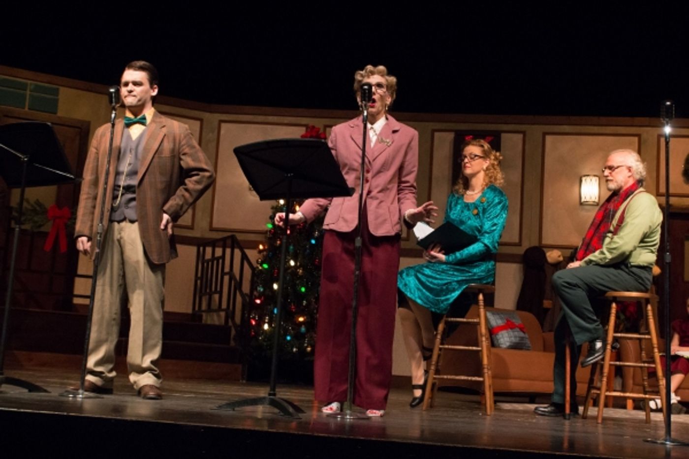 Photo Coverage: First look at Westerville Parks and Recreation Civic Theatre's A MIRACLE ON 34TH STREET CLASSIC RADIOCAST  Image