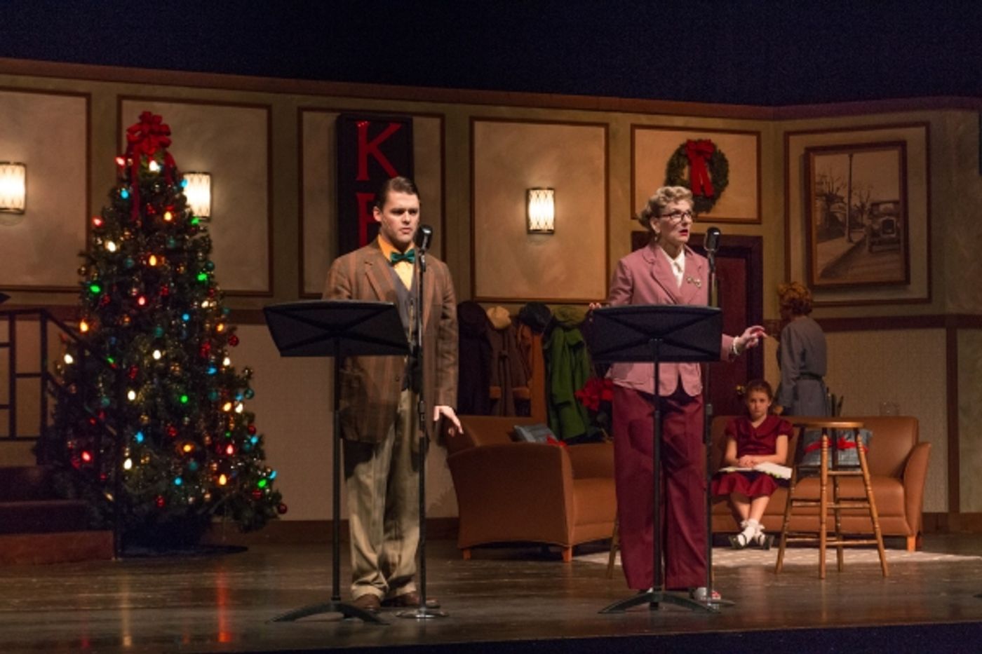 Photo Coverage: First look at Westerville Parks and Recreation Civic Theatre's A MIRACLE ON 34TH STREET CLASSIC RADIOCAST  Image