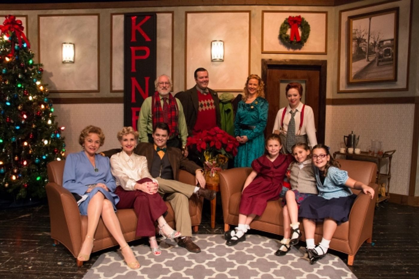 Photo Coverage: First look at Westerville Parks and Recreation Civic Theatre's A MIRACLE ON 34TH STREET CLASSIC RADIOCAST  Image