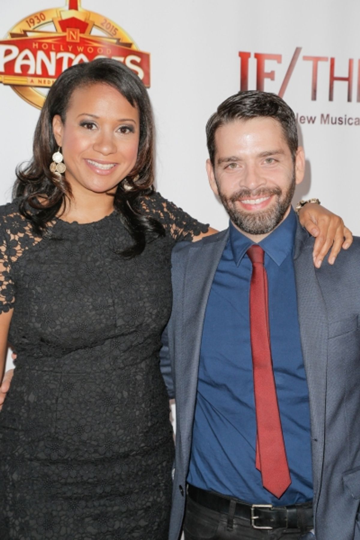 Tracie Thoms, Jim Holdridge at 