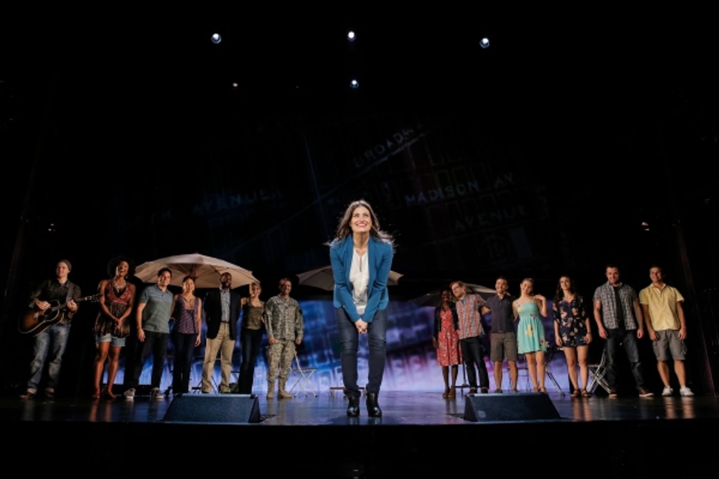 Photo Flash: Always Starting Over! IF/THEN's Idina Menzel, Anthony Rapp, LaChanze & James Snyder Take Opening Bows in Los Angeles  Image