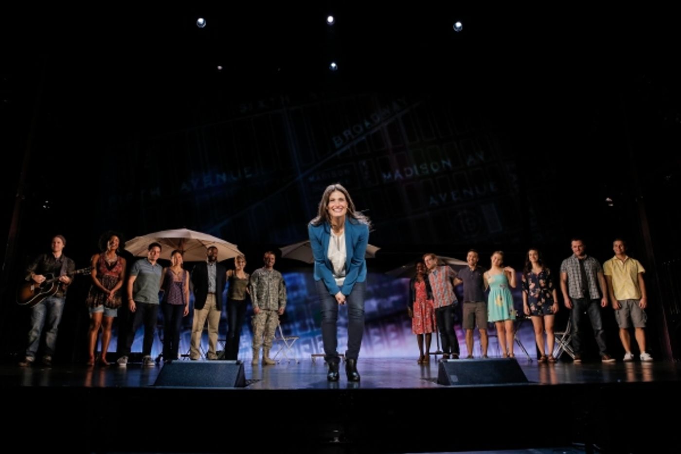 Photo Flash: Always Starting Over! IF/THEN's Idina Menzel, Anthony Rapp, LaChanze & James Snyder Take Opening Bows in Los Angeles  Image