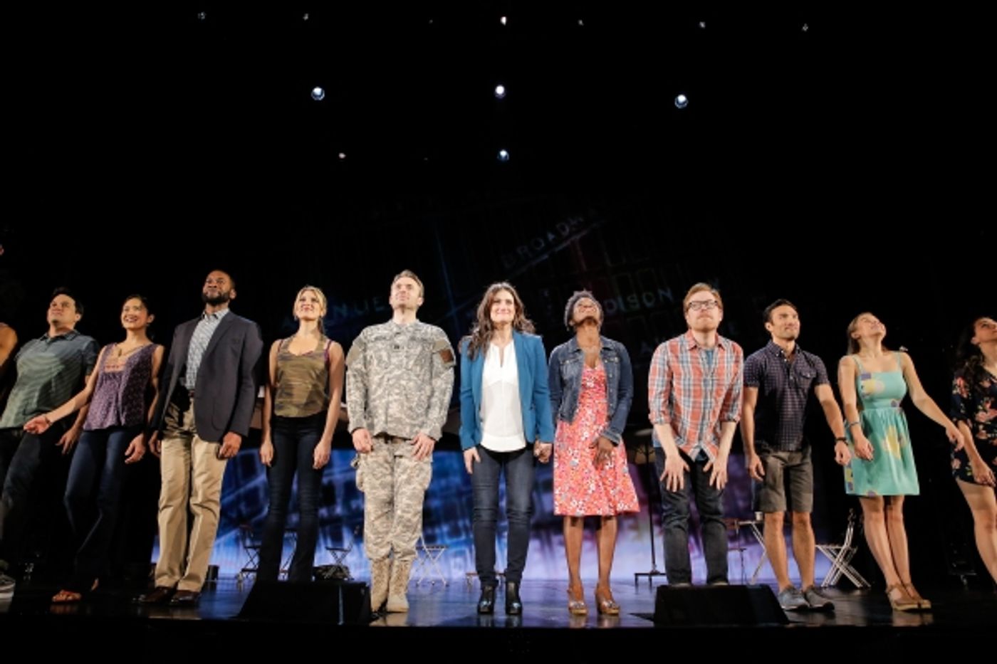Photo Flash: Always Starting Over! IF/THEN's Idina Menzel, Anthony Rapp, LaChanze & James Snyder Take Opening Bows in Los Angeles  Image