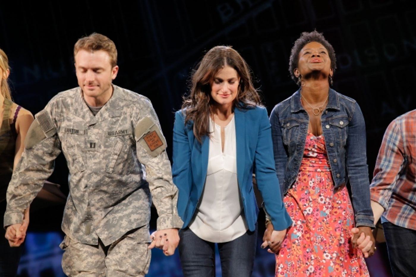 Photo Flash: Always Starting Over! IF/THEN's Idina Menzel, Anthony Rapp, LaChanze & James Snyder Take Opening Bows in Los Angeles  Image