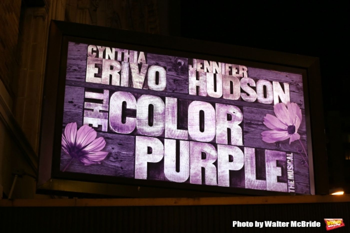 Photo Coverage: Cynthia Erivo, Jennifer Hudson & THE COLOR PURPLE Cast Take Opening Night Bows  Image