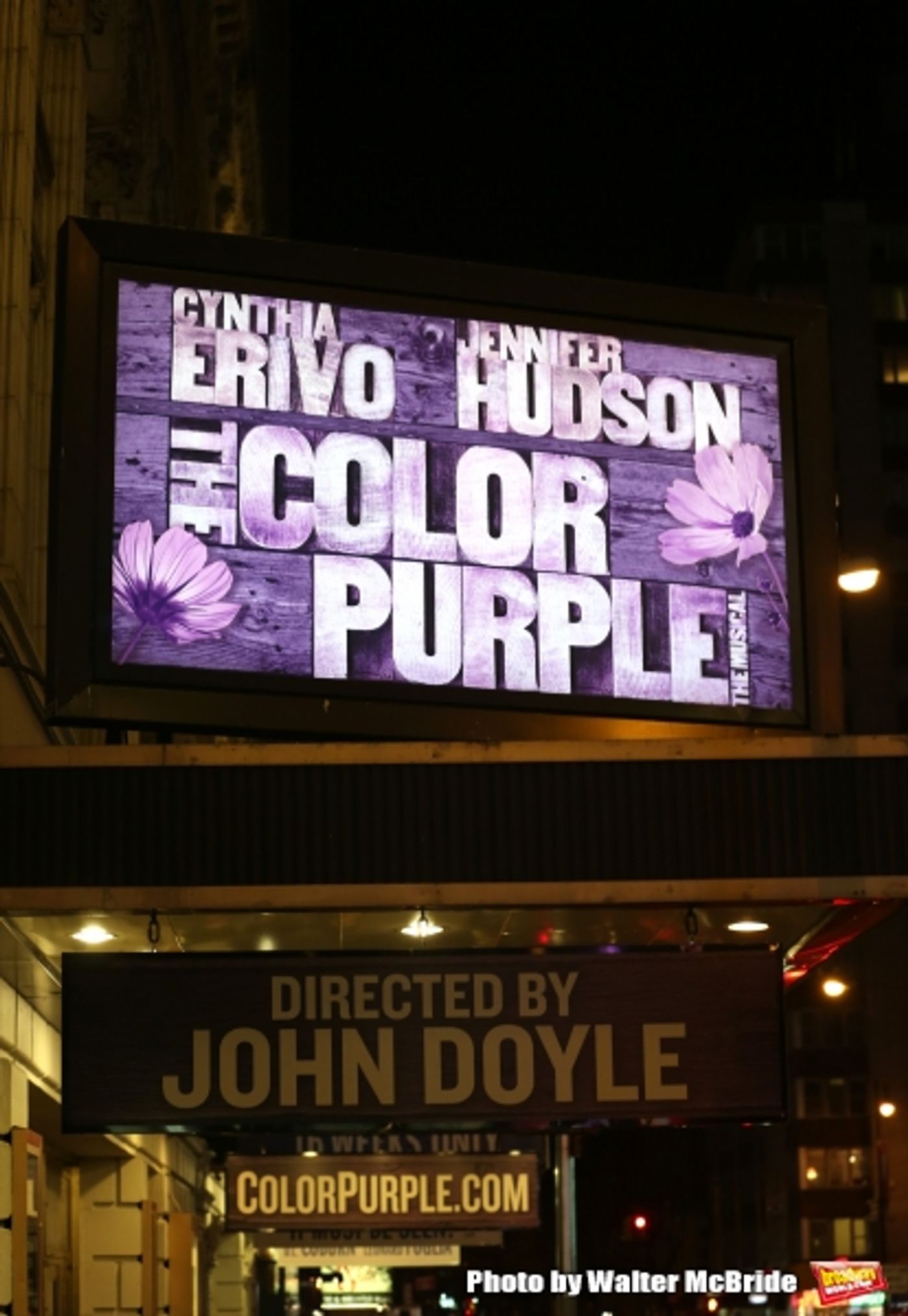 Photo Coverage: Cynthia Erivo, Jennifer Hudson & THE COLOR PURPLE Cast Take Opening Night Bows  Image