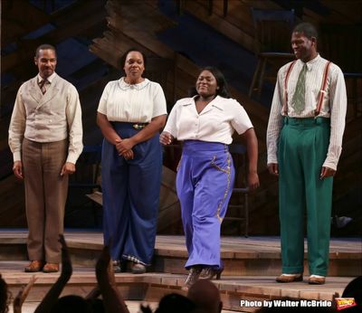 Danielle Brooks with cast  Photo