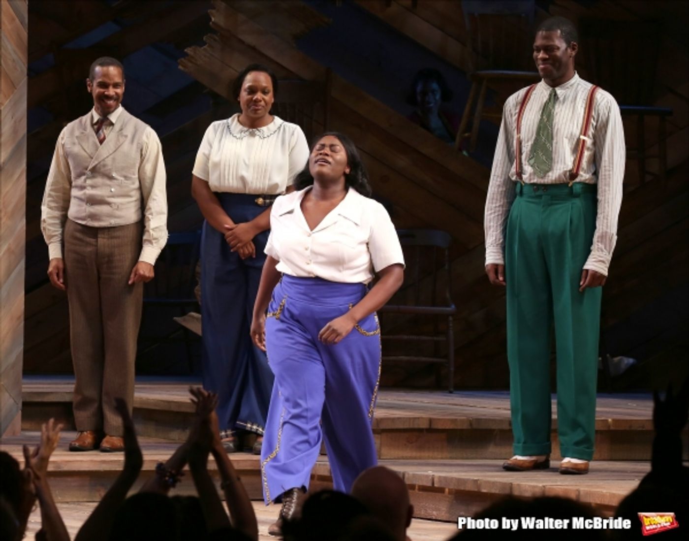 Photo Coverage: Cynthia Erivo, Jennifer Hudson & THE COLOR PURPLE Cast Take Opening Night Bows  Image