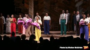 Jennifer Hudson, Cynthia Erivo and Danielle Brooks with cast @ BroadwayWorld Jennifer Hudson, Cynthia Erivo and Danielle Brooks with cast Photo