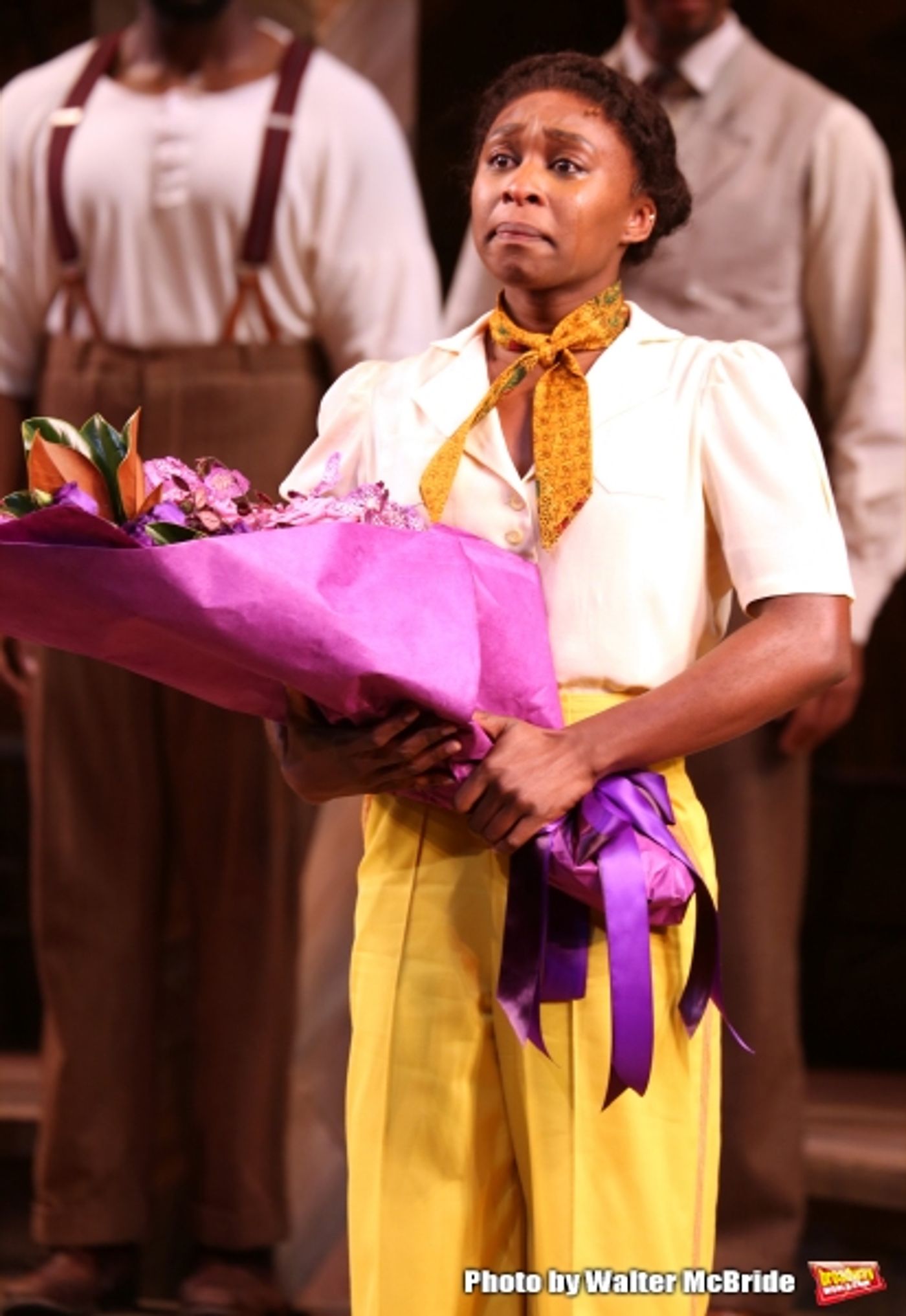 Photo Coverage: Cynthia Erivo, Jennifer Hudson & THE COLOR PURPLE Cast Take Opening Night Bows  Image