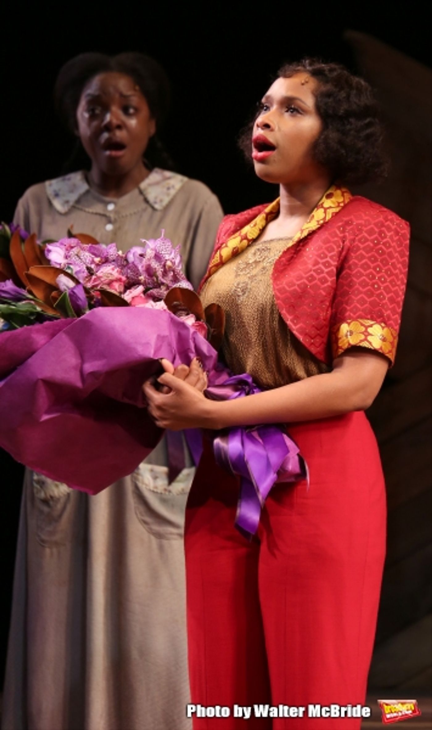 Photo Coverage: Cynthia Erivo, Jennifer Hudson & THE COLOR PURPLE Cast Take Opening Night Bows  Image