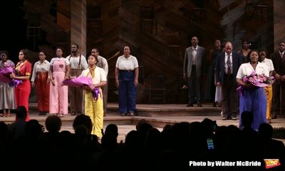 Jennifer Hudson, Cynthia Erivo and Danielle Brooks with cast  Photo
