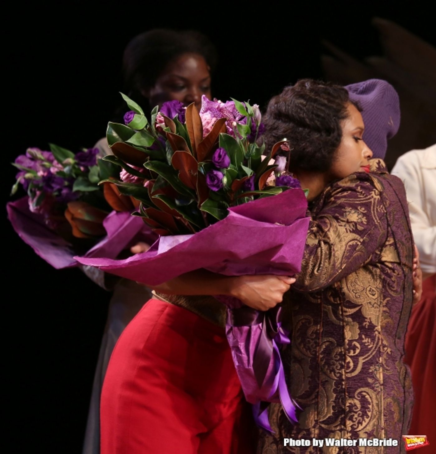 Photo Coverage: Cynthia Erivo, Jennifer Hudson & THE COLOR PURPLE Cast Take Opening Night Bows  Image