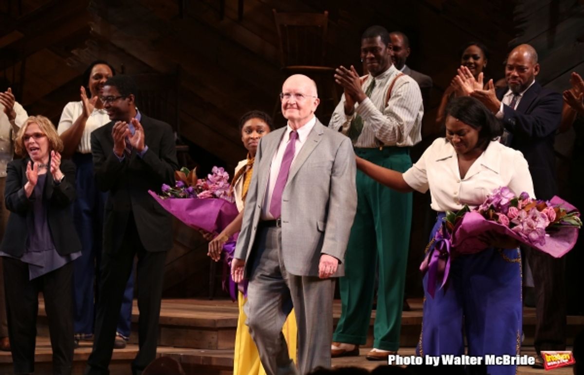 Cynthia Erivo, John Doyle, Danielle Brooks with cast  at 