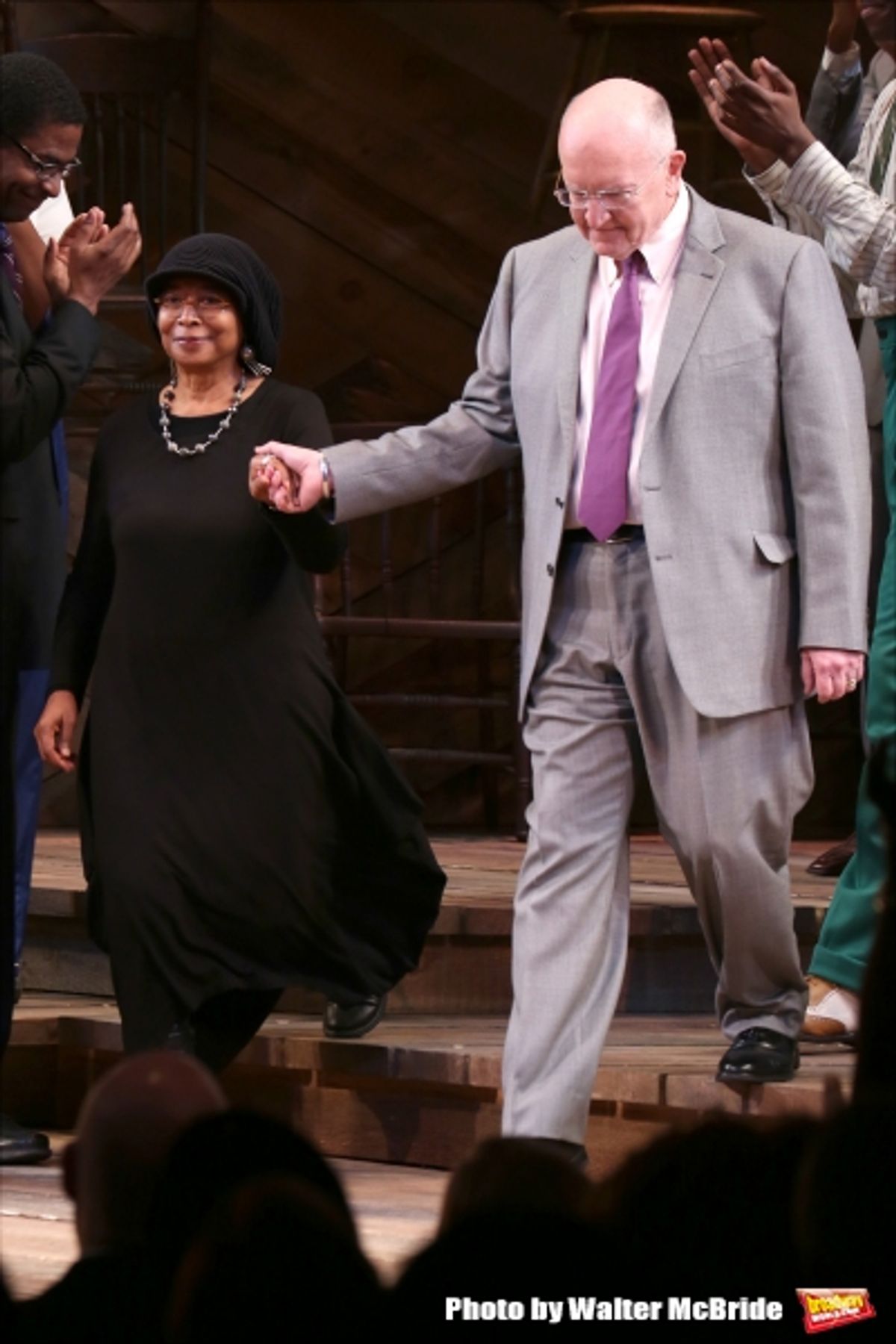 Alice Walker and John Doyle at 