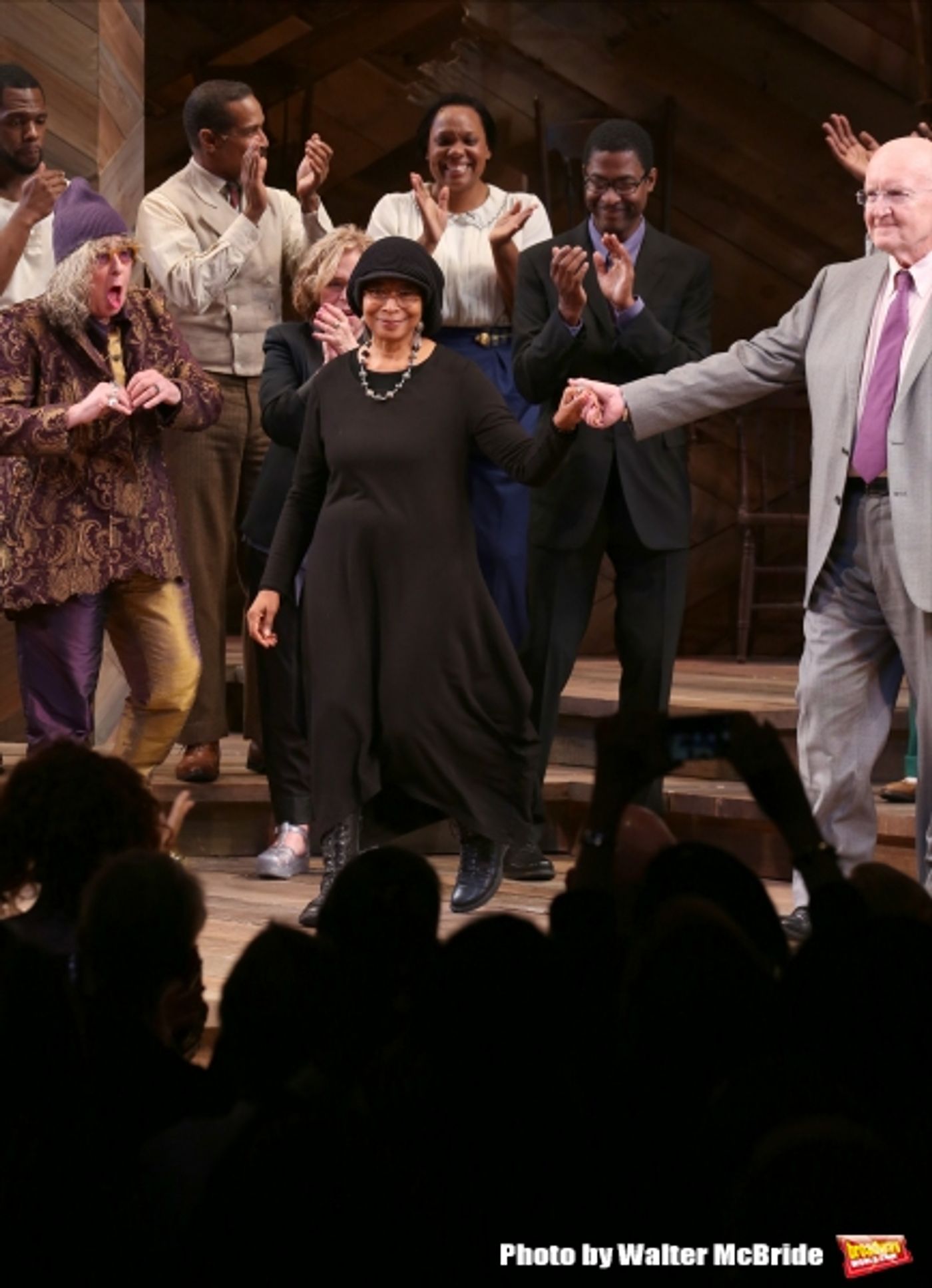 Photo Coverage: Cynthia Erivo, Jennifer Hudson & THE COLOR PURPLE Cast Take Opening Night Bows  Image