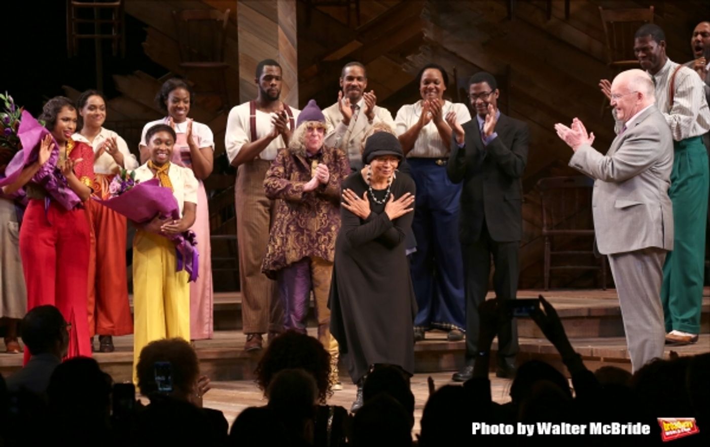 Photo Coverage: Cynthia Erivo, Jennifer Hudson & THE COLOR PURPLE Cast Take Opening Night Bows  Image
