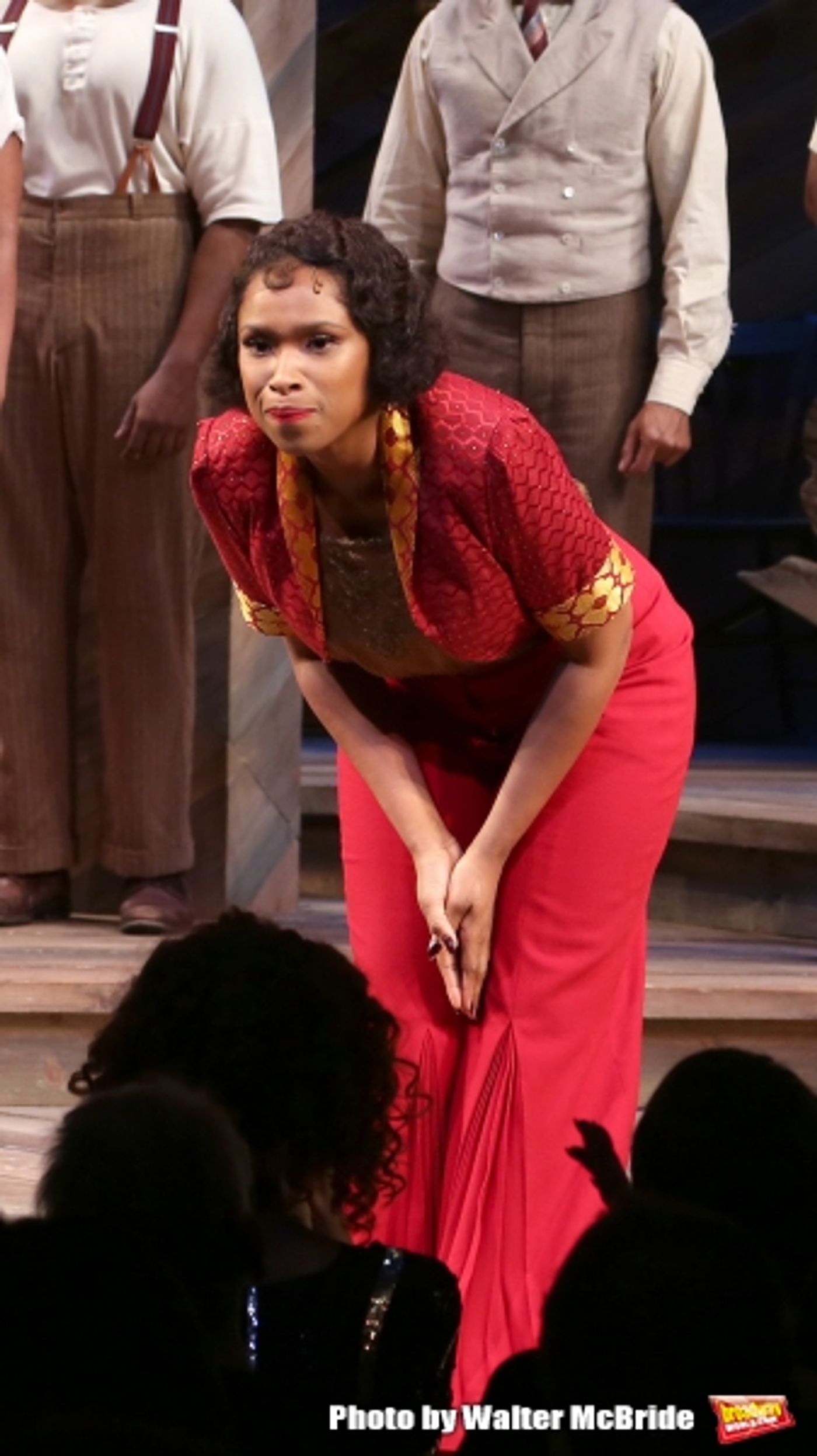 Photo Coverage: Cynthia Erivo, Jennifer Hudson & THE COLOR PURPLE Cast Take Opening Night Bows  Image