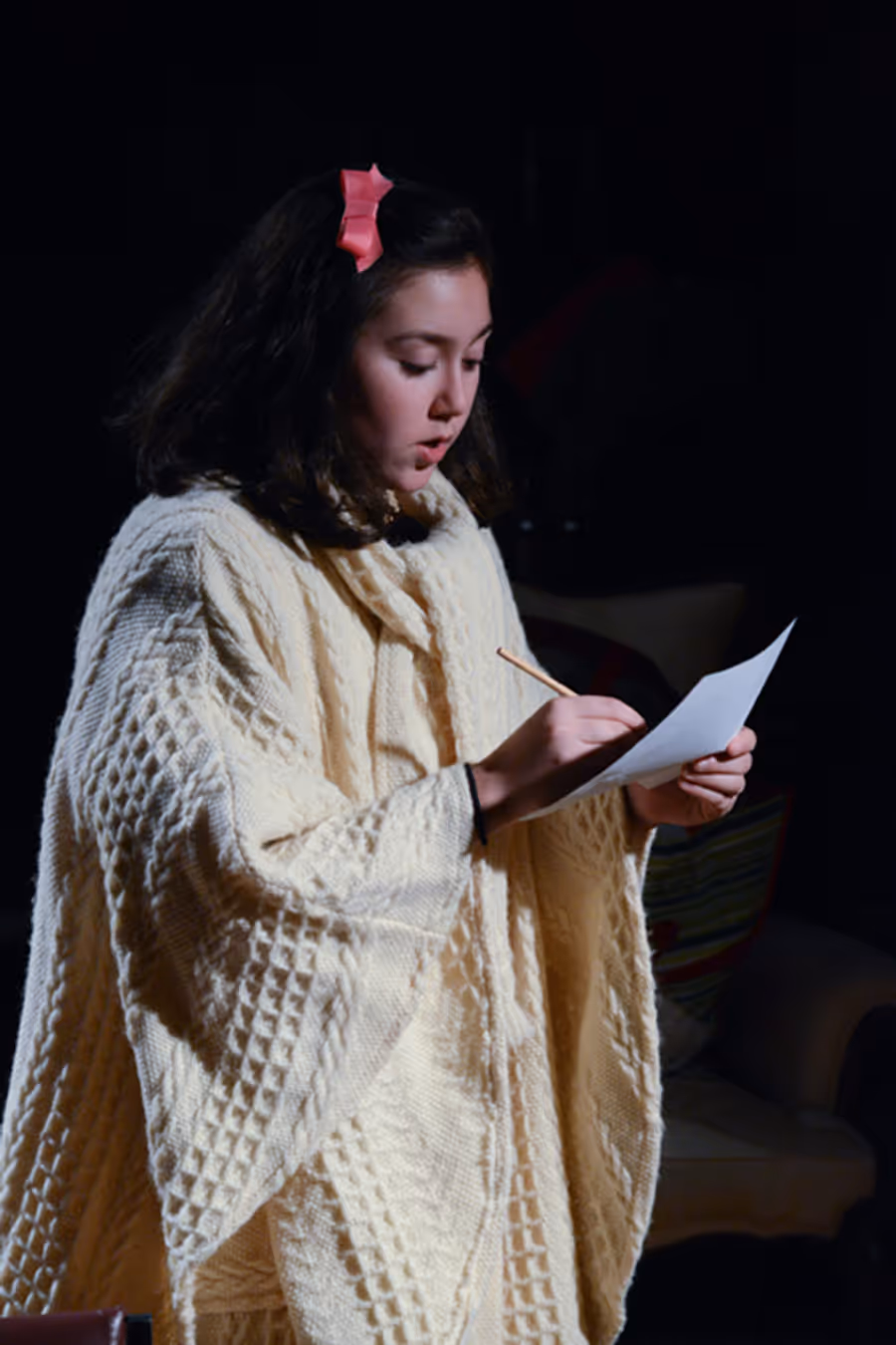Photo Flash: The Most Famous Editorial Line Comes to Life at the Heights Players Image