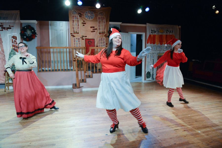 Photo Flash: The Most Famous Editorial Line Comes to Life at the Heights Players Image